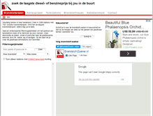 Tablet Screenshot of brandstof-zoeker.nl
